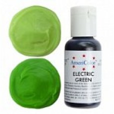 162 COLORANT ALIMENTAR ELECTRIC GREEN VERDE  AMERICOLOR 21GR